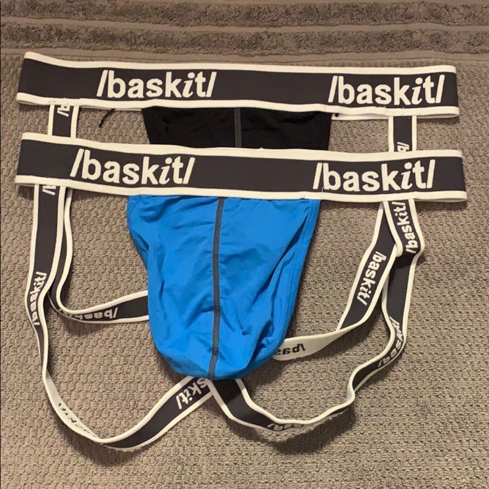 Lot of 2 Baskit nylon Jockstraps XL